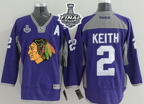 Duncan Keith Chicago Blackhawks purple jersey