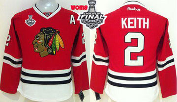 Duncan Keith Chicago Blackhawks red Home jersey