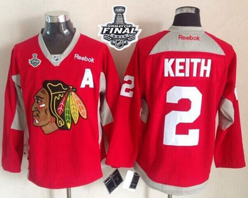 Duncan Keith Chicago Blackhawks red jersey