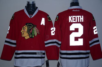 Duncan Keith Chicago Blackhawks red jersey