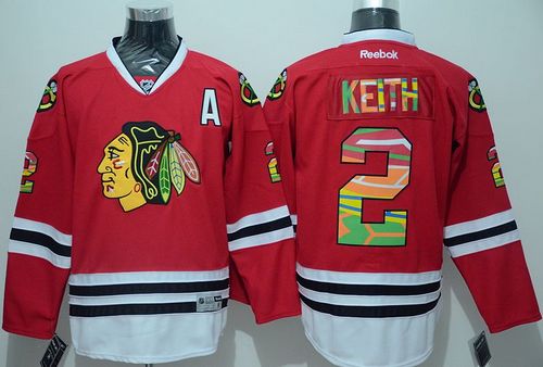 Duncan Keith Chicago Blackhawks red jersey