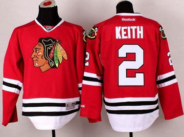Duncan Keith Chicago Blackhawks red jersey