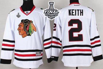 Duncan Keith Chicago Blackhawks white jersey