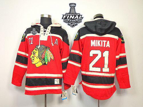 Stan Mikita Chicago Blackhawks red jersey