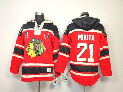 Stan Mikita Chicago Blackhawks red jersey