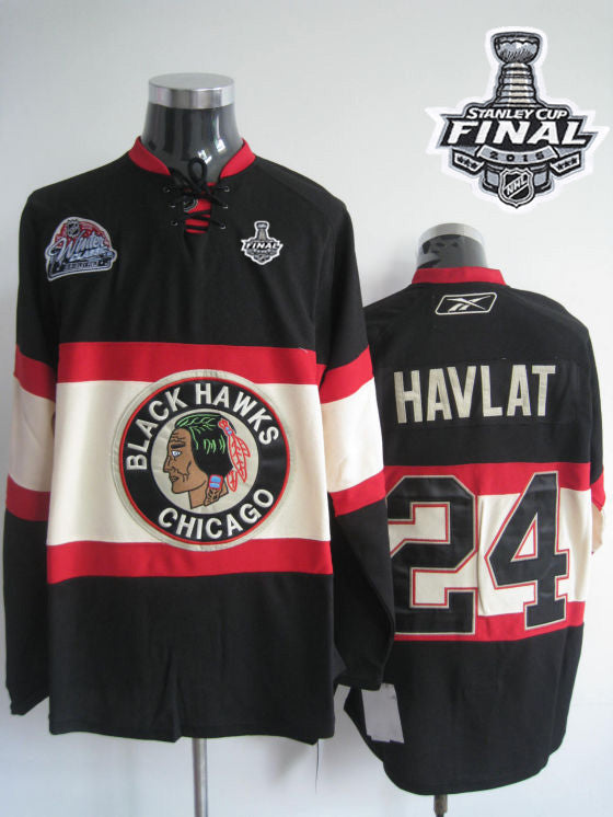 Martin Havlat Chicago Blackhawks black Winter Classic jersey