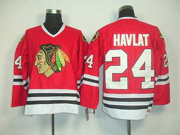 Martin Havlat Chicago Blackhawks red Throwback jersey