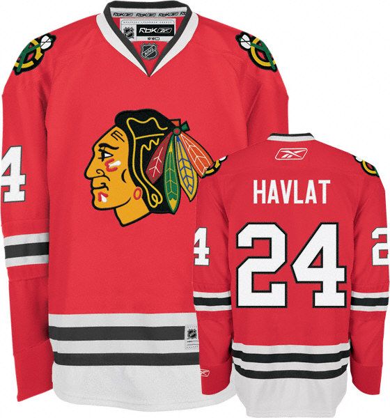 Martin Havlat Chicago Blackhawks red jersey