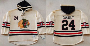 Phillip Danault Chicago Blackhawks cream jersey