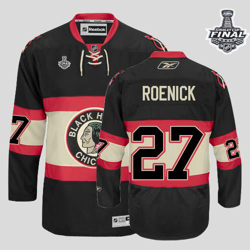 Jeremy Roenick Chicago Blackhawks black jersey