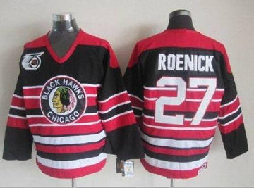 Jeremy Roenick Chicago Blackhawks red-black jersey
