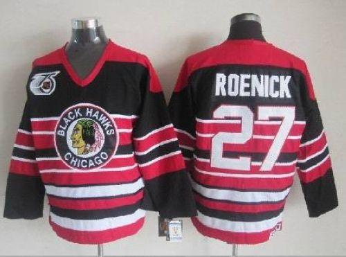 Jeremy Roenick Chicago Blackhawks red-black jersey