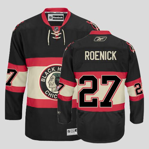 Chicago Blackhawks black jersey