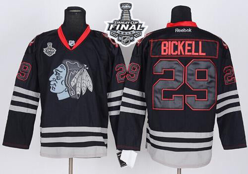 Bryan Bickell Chicago Blackhawks black jersey