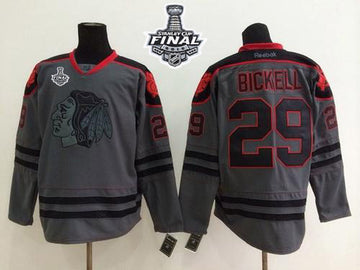 Bryan Bickell Chicago Blackhawks charcoal Fashion jersey