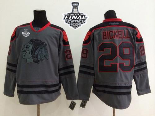 Bryan Bickell Chicago Blackhawks charcoal Fashion jersey