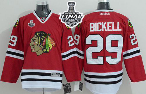 Bryan Bickell Chicago Blackhawks red jersey