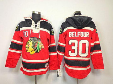 ED Belfour Chicago Blackhawks red jersey