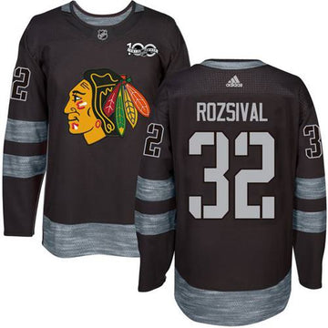 Michal Rozsival Chicago Blackhawks black jersey