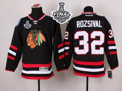 Michal Rozsival Chicago Blackhawks black Stadium Series jersey