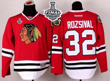 Michal Rozsival Chicago Blackhawks red jersey