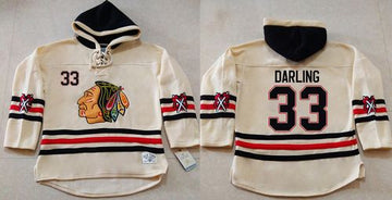 Scott Darling Chicago Blackhawks cream jersey