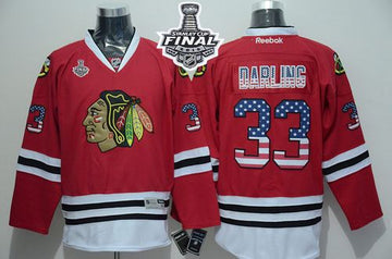 Scott Darling Chicago Blackhawks red Fashion jersey