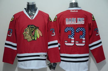 Scott Darling Chicago Blackhawks red Fashion jersey