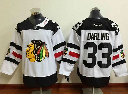 Scott Darling Chicago Blackhawks white Stadium Series jersey