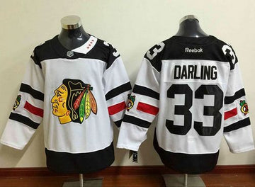 Scott Darling Chicago Blackhawks white Stadium Series jersey