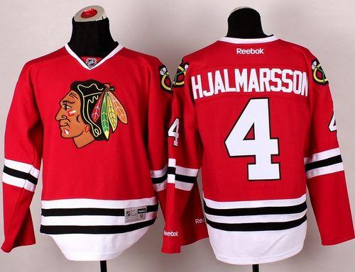 Nikals Hjalmarsson Chicago Blackhawks red jersey