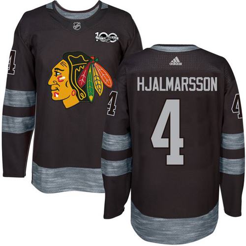 Niklas Hjalmarsson Chicago Blackhawks black jersey