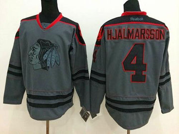 Niklas Hjalmarsson Chicago Blackhawks charcoal Fashion jersey