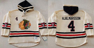 Niklas Hjalmarsson Chicago Blackhawks cream jersey