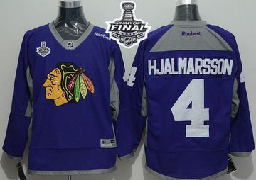 Niklas Hjalmarsson Chicago Blackhawks purple jersey
