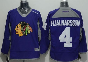 Niklas Hjalmarsson Chicago Blackhawks purple jersey