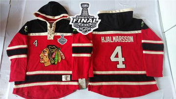 Niklas Hjalmarsson Chicago Blackhawks red jersey