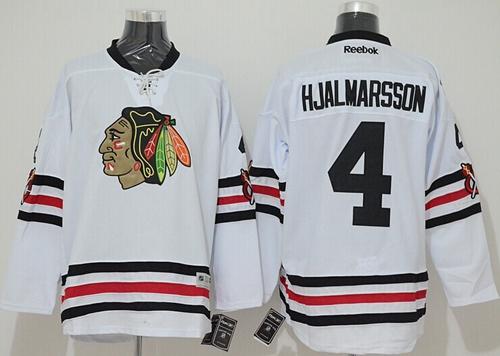 Niklas Hjalmarsson Chicago Blackhawks white Winter Classic jersey