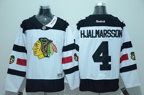 Niklas Hjalmarsson Chicago Blackhawks white Stadium Series jersey