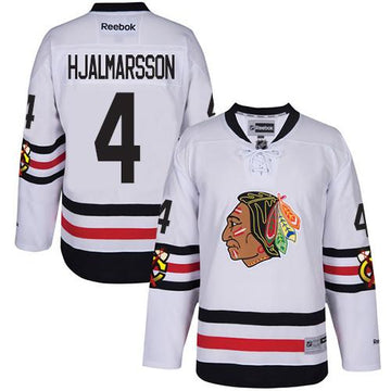 Niklas Hjalmarsson Chicago Blackhawks white Winter Classic jersey