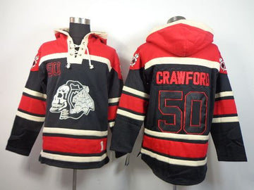 Corey Crawford Chicago Blackhawks black jersey