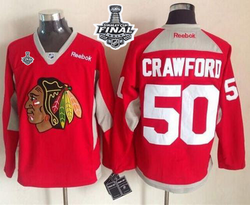 Corey Crawford Chicago Blackhawks red jersey