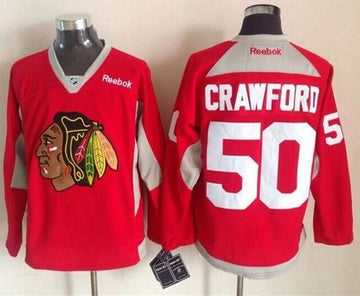 Corey Crawford Chicago Blackhawks red jersey
