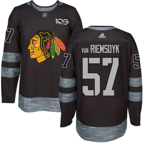 Trevor Van Riemsdyk Chicago Blackhawks black jersey