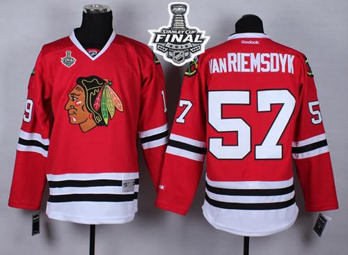 Trevor Van Riemsdyk Chicago Blackhawks red jersey