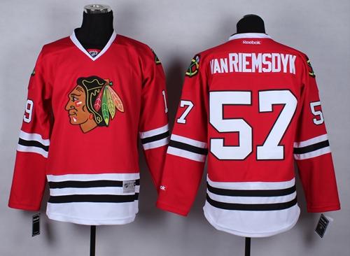 Trevor Van Riemsdyk Chicago Blackhawks red jersey