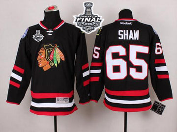 Andrew Shaw Chicago Blackhawks black Stadium Series jersey