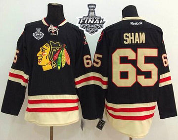 Andrew Shaw Chicago Blackhawks black Winter Classic jersey