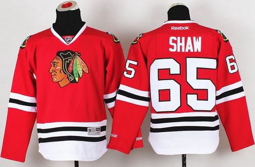 Andrew Shaw Chicago Blackhawks red jersey