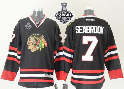 Brent Seabrook Chicago Blackhawks black jersey